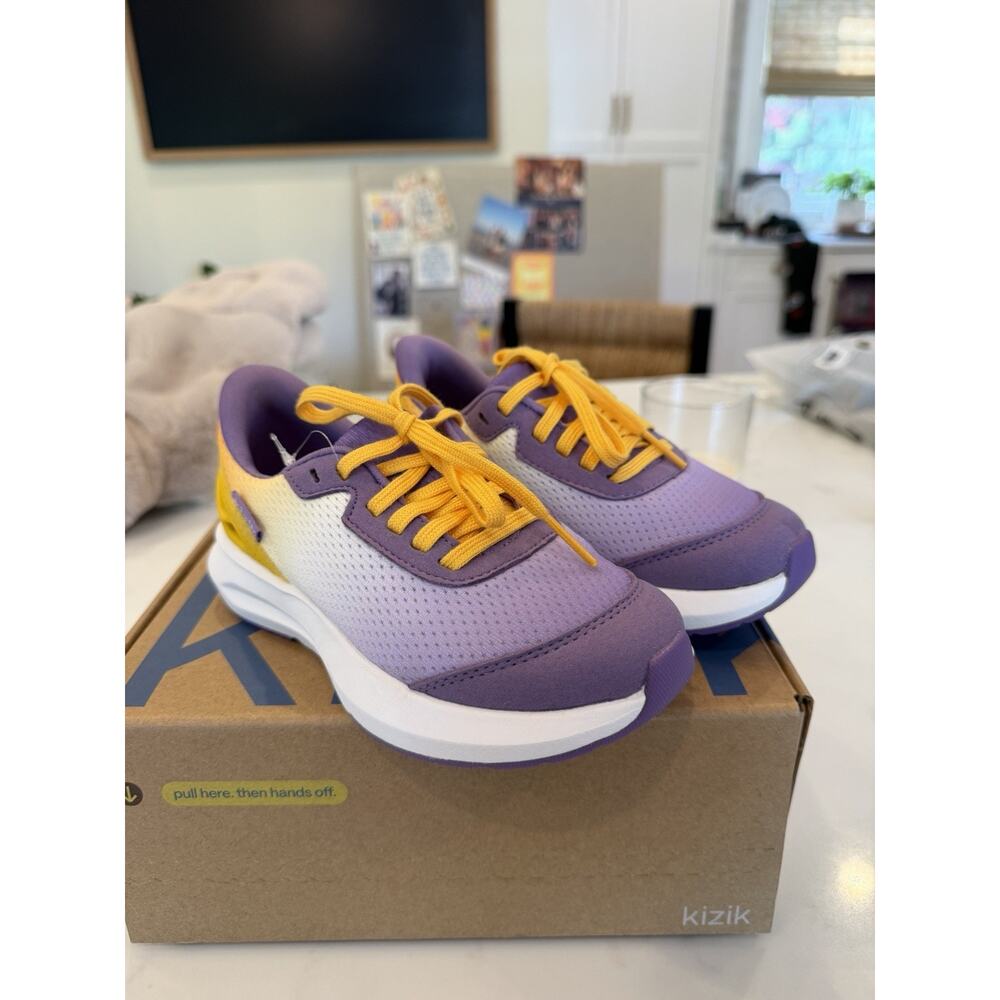 Kizik's Athens 2 Hands Free Sneakers Fairy Wren/ Spectra Yellow Color NWT 12.5C